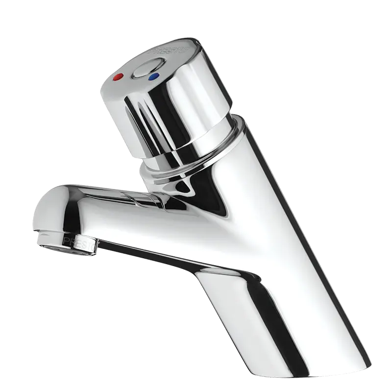 Image of  Presto P4000S Self-Closing Basin Mixer Tap 28682