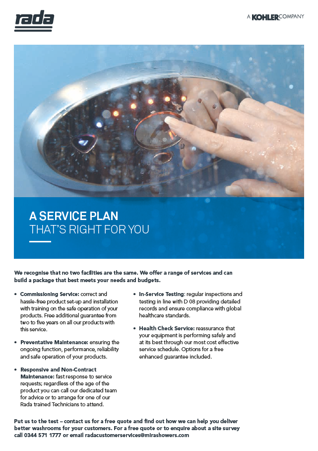 A SERVICE PLAN THAT'S RIGHT FOR YOU