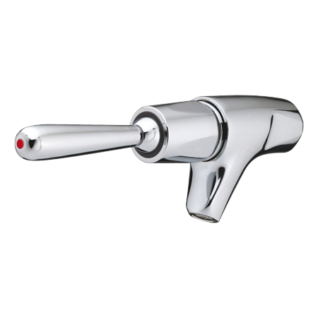 Productfoto voor Presto 704 (hendel) zelfsluitende wastafelkraan