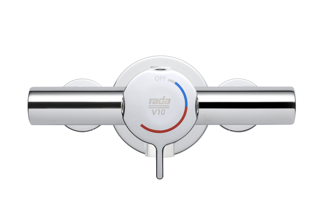 Image of RADA V10 Thermostatic Shower Valve - Adjustable Elbows
