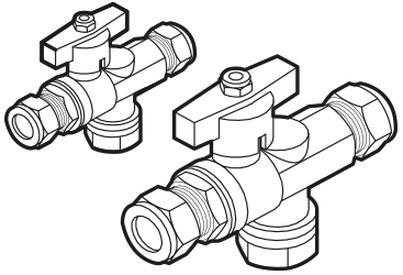 Product photo for Rada Meynell 15mm Isolation/Strainer Unit