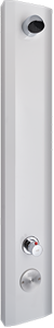 Rada M212 rvs douchepaneel met hybride batterij