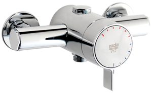Rada V12 Thermostatic Shower Valve - Exposed