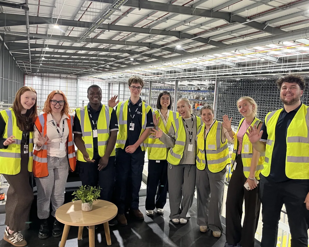 The Rada team at a UK manufacturing site