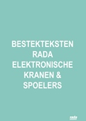 BESTEKTEKSTEN RADA ELEKTRONISCHE KRANEN & SPOELERS